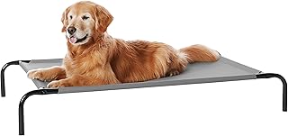 Amazon Basics Hundebett L – kühlend, erhöht, pflegeleicht
