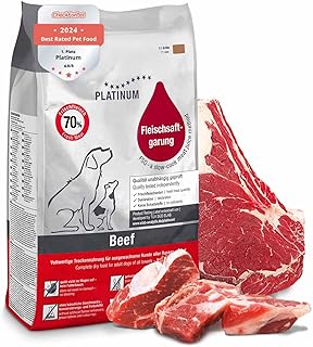 PLATINUM Hundefutter Beef – nährstoffreich, schmackhaft